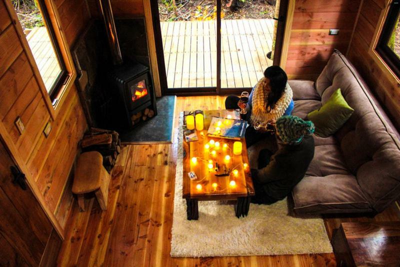 Cabanas Bosque Milenario Coñaripe Екстериор снимка