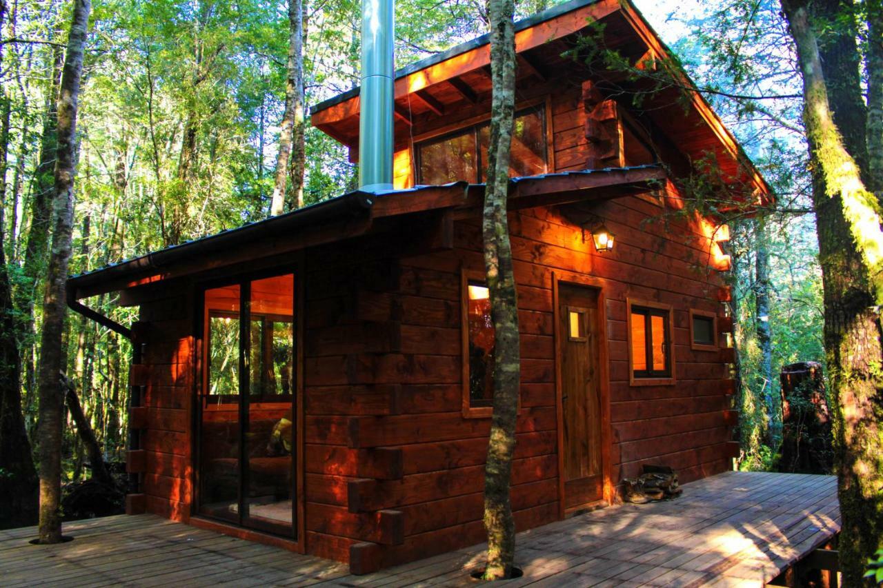 Cabanas Bosque Milenario Coñaripe Екстериор снимка